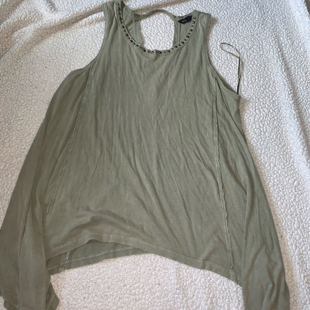 Rock and Republic studded flowy tank